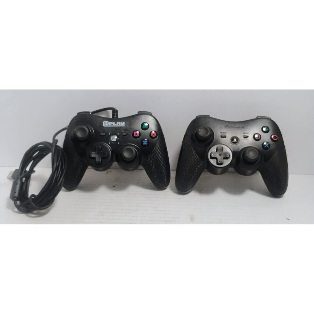 SONY PLAYSTATION 3 PS3 3RD PARTY CONTROLLER LOT POWERA WIRELESS @PLAY WIRED